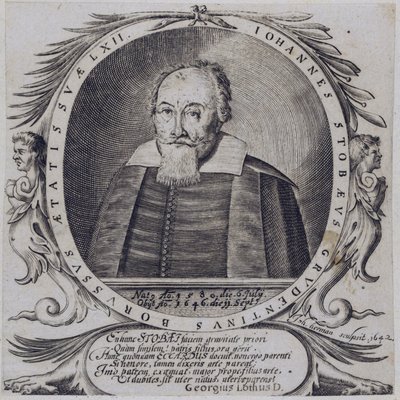 Johann Stobäus by Johann Herman